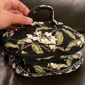 Vera Bradley cosmetics travel bag